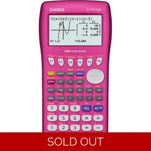 Refurbished fx-9750GII Pink